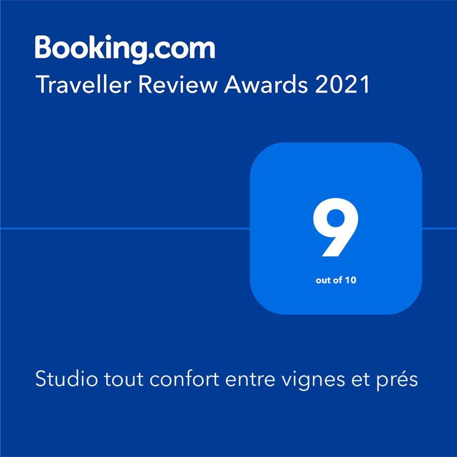 Studio tout confort entre vignes et prés Saint-Didier-sur-Beaujeu Exterior foto